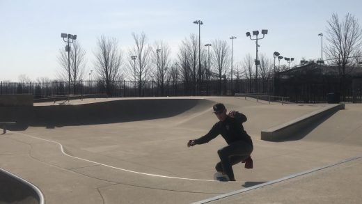 Skating in Northbrook - April 4, 2021