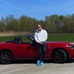 Me with my 2020 Abarth 124 Spider - April 2021